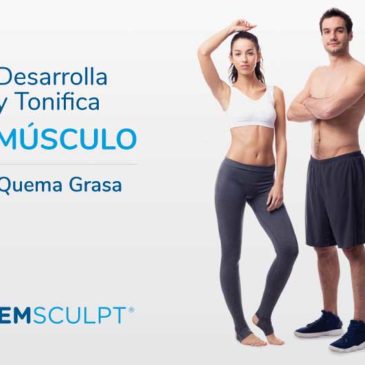 EMSculpt®, desarrolla y tonifica músculo.